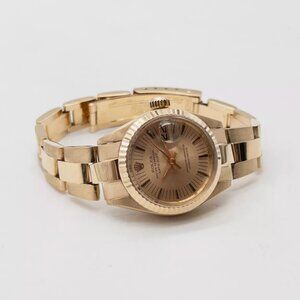 Ladies President Rolex 18K Gold Watch